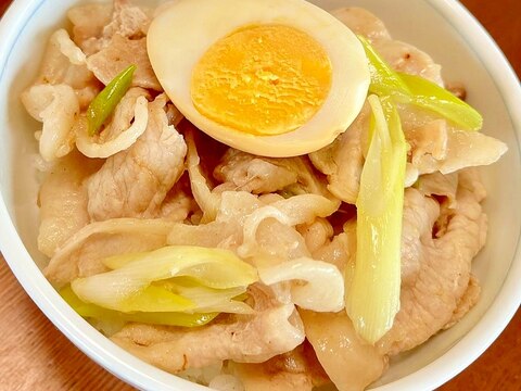 超簡単！豚丼